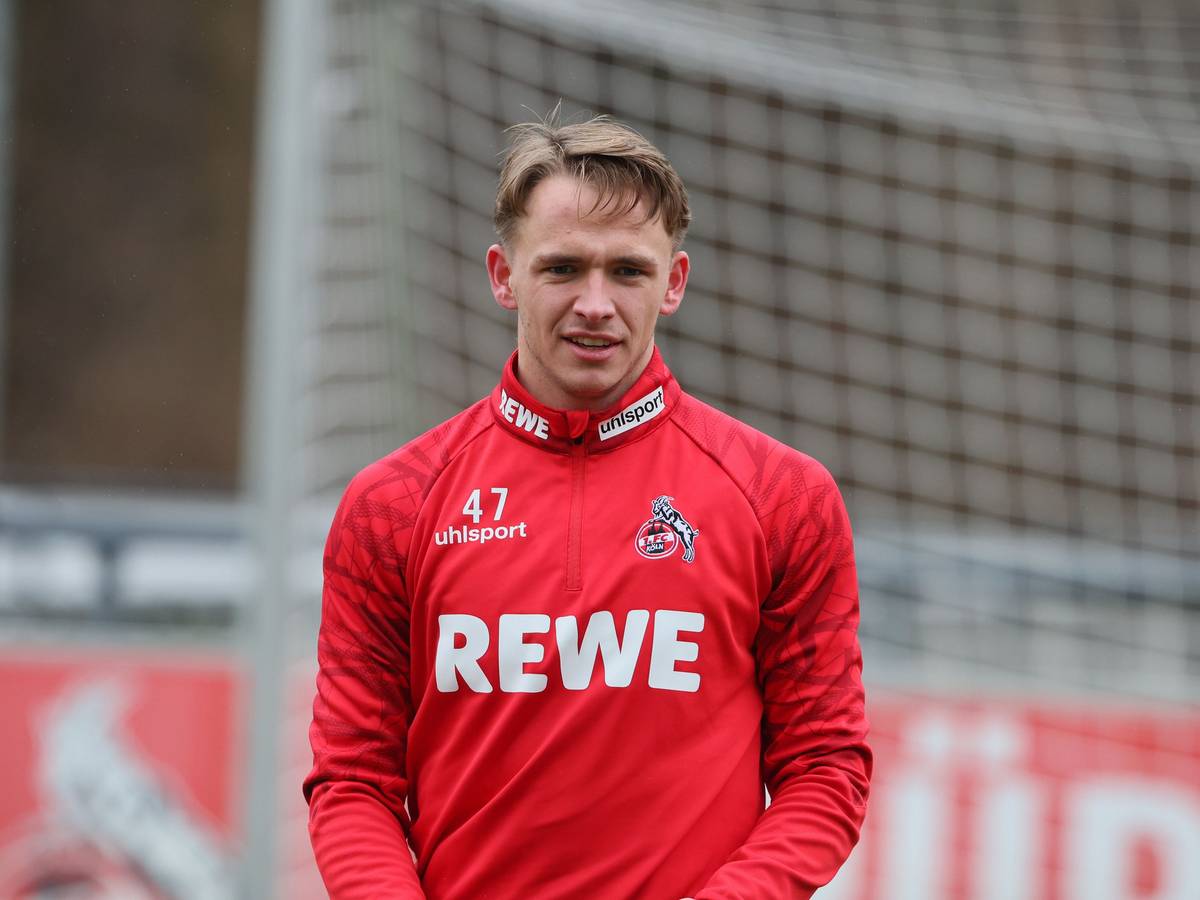 Mathias Olesen trainiert beim 1. FC Köln.