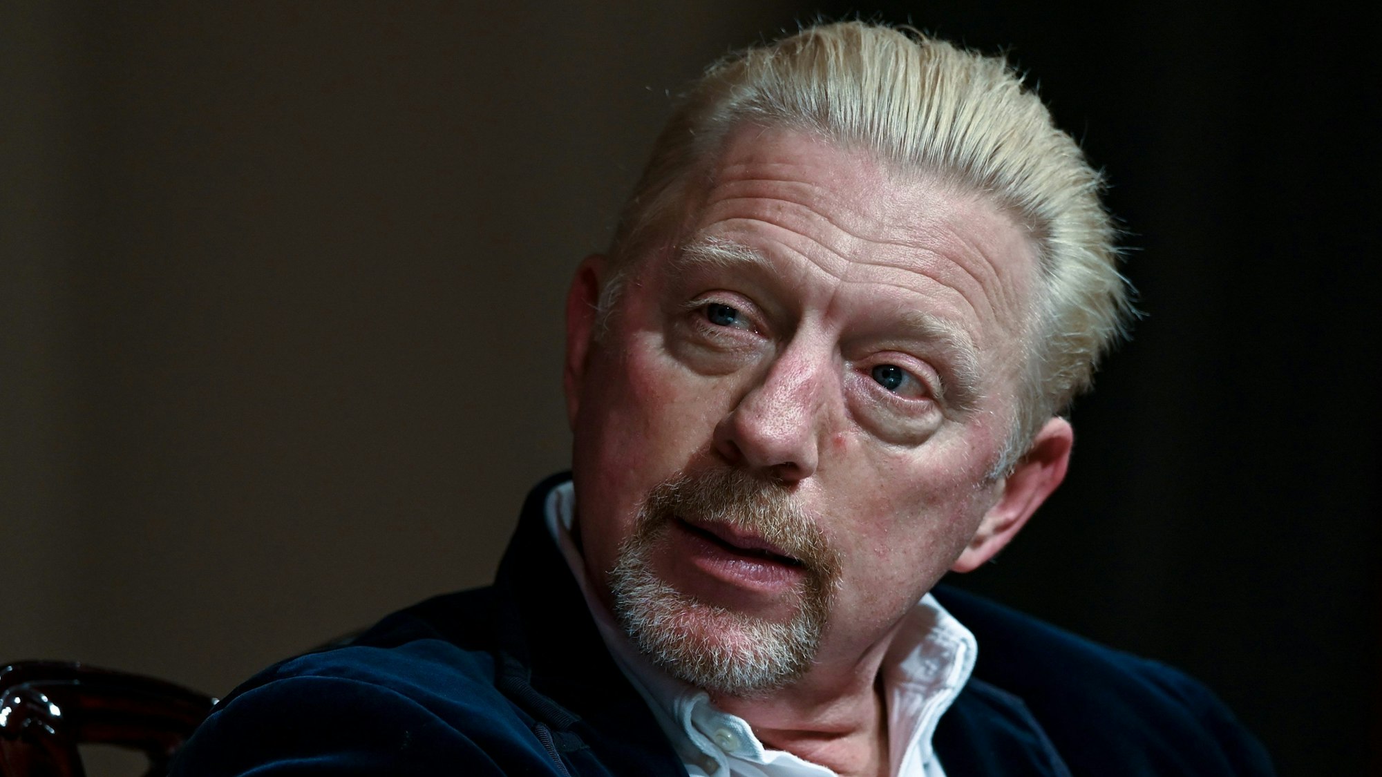 Boris Becker bei der Veranstaltungsreihe „Anhalt Sport trifft Legenden“.