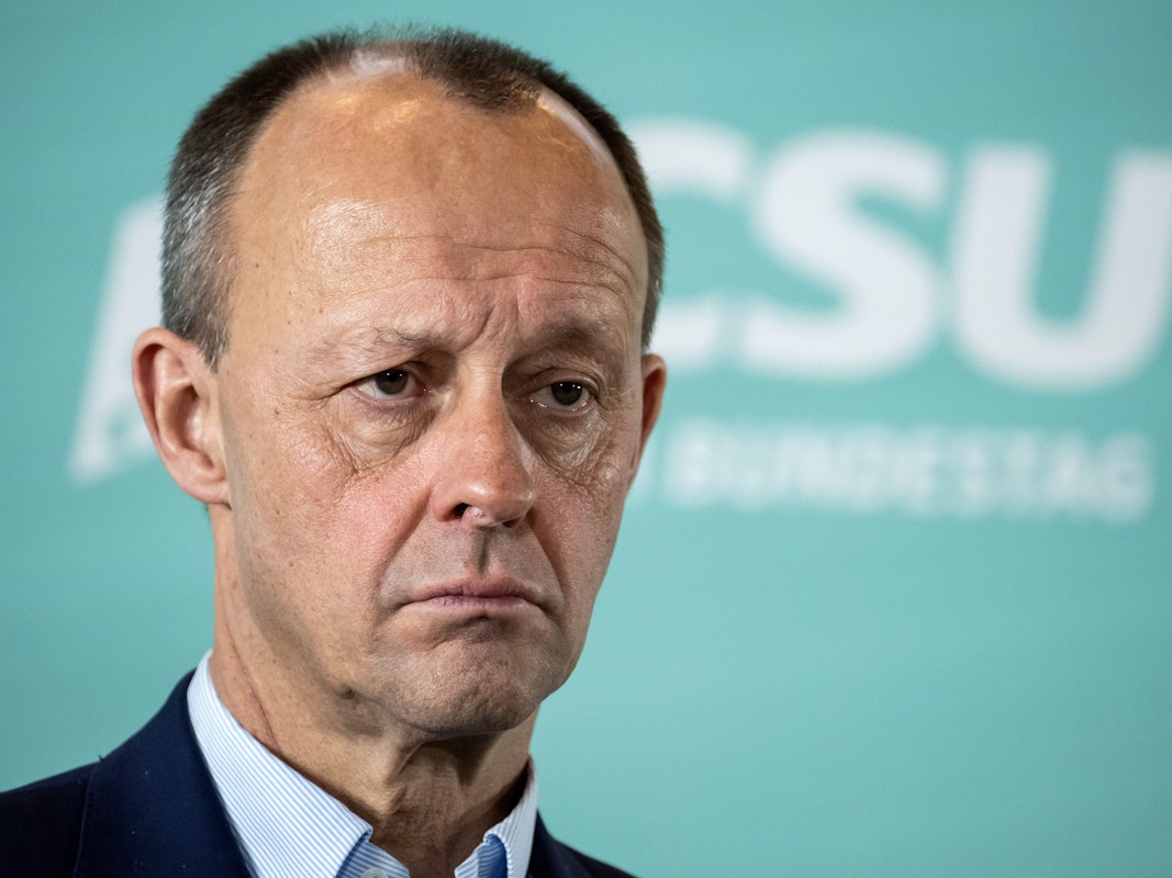 Friedrich Merz (hier am 3.2.2022 in Berlin) hat fundamentale Kritik am Kanzler geäußert.