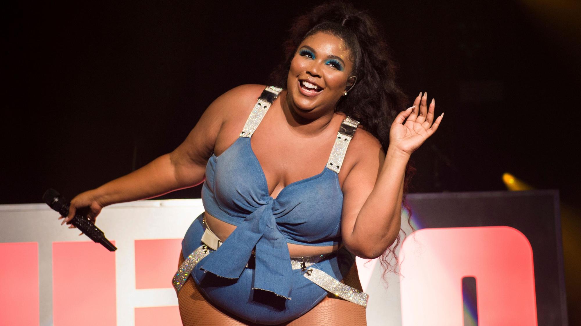US-amerikanische Sängerin Lizzo tritt im Fillmore Miami Beach im Jackie Gleason Theater auf.