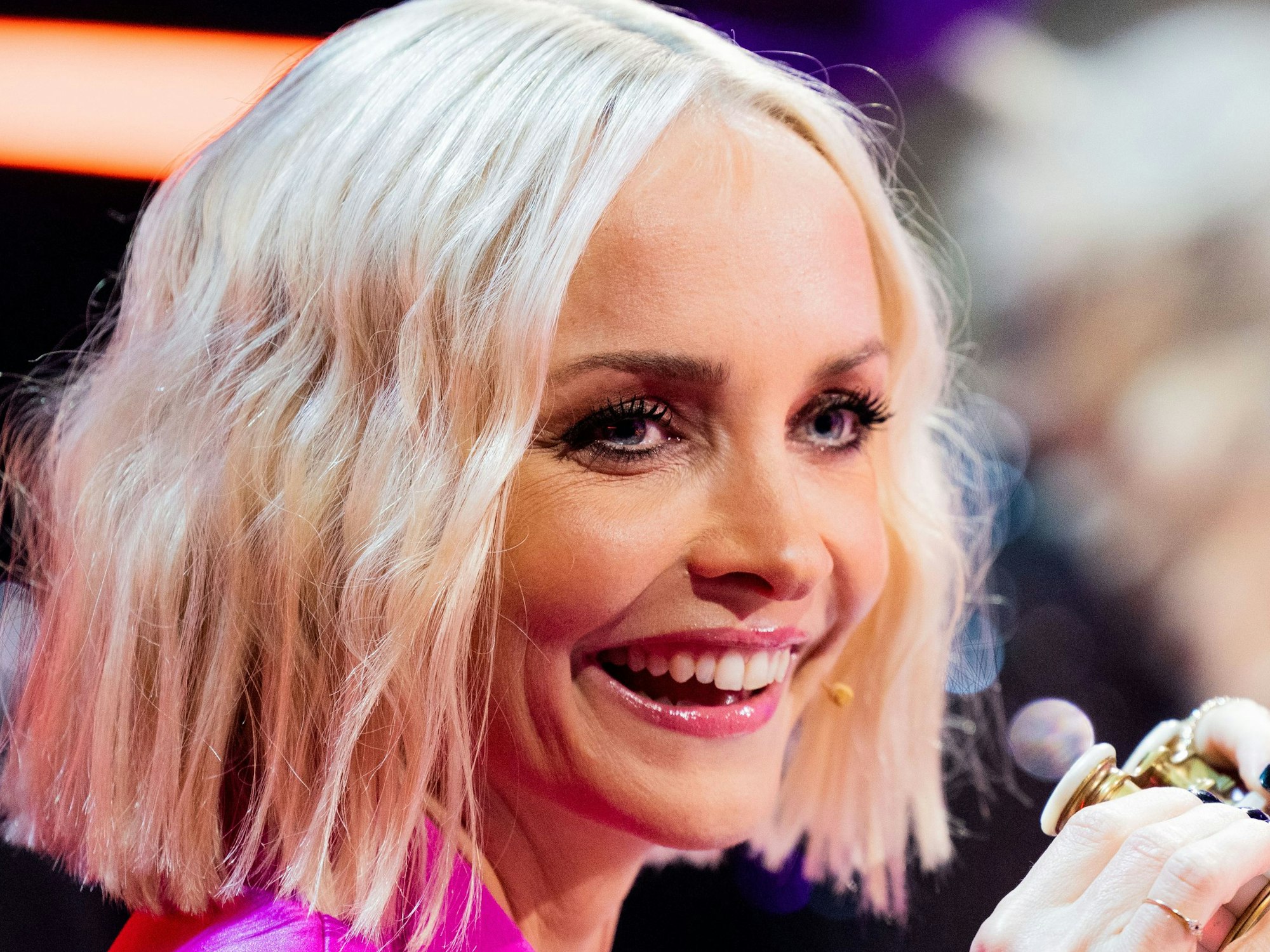 Janin Ullmann in der ProSieben-Show „The Masked Singer“.