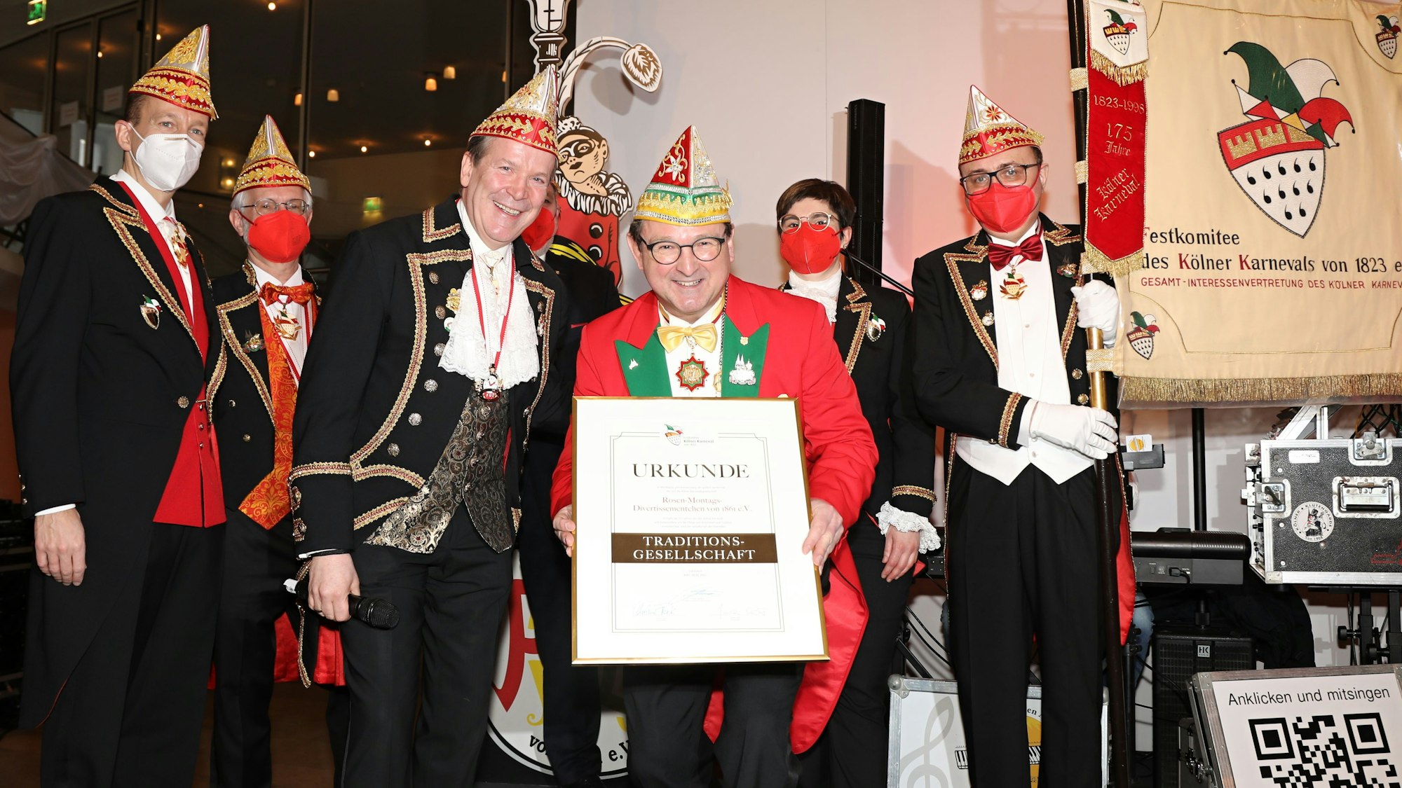 RDM von Festkomiteee im Kölner Gürzenich geehrt.