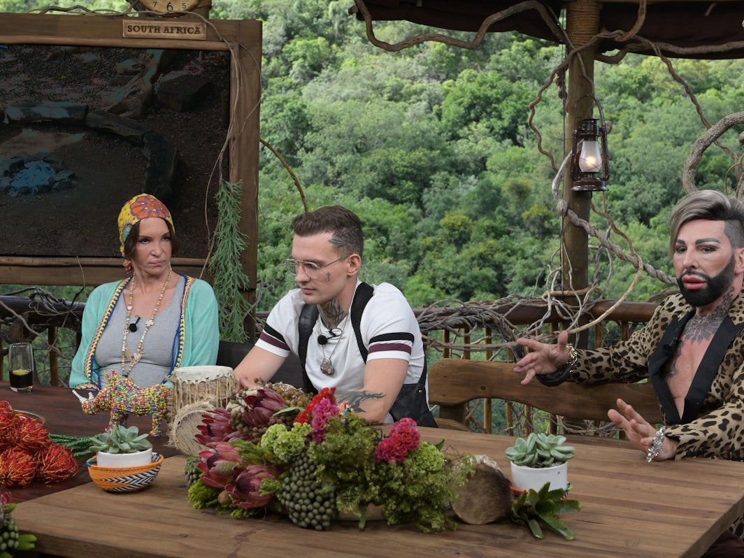 Dschungelcamp 2022: Eric Stehfest muss in seiner letzten Prüfung im Dschungelcamp ein ekliges Menü zu sich nehmen.