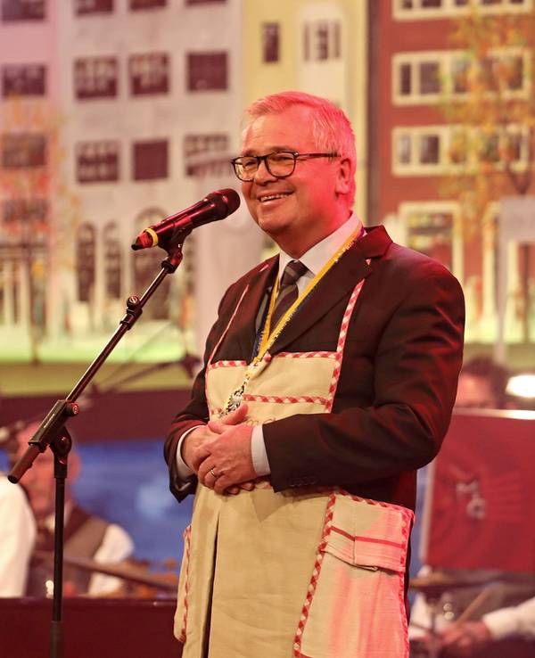 Jürgen Beckers am 4. Februar im Kölner Gürzenich.