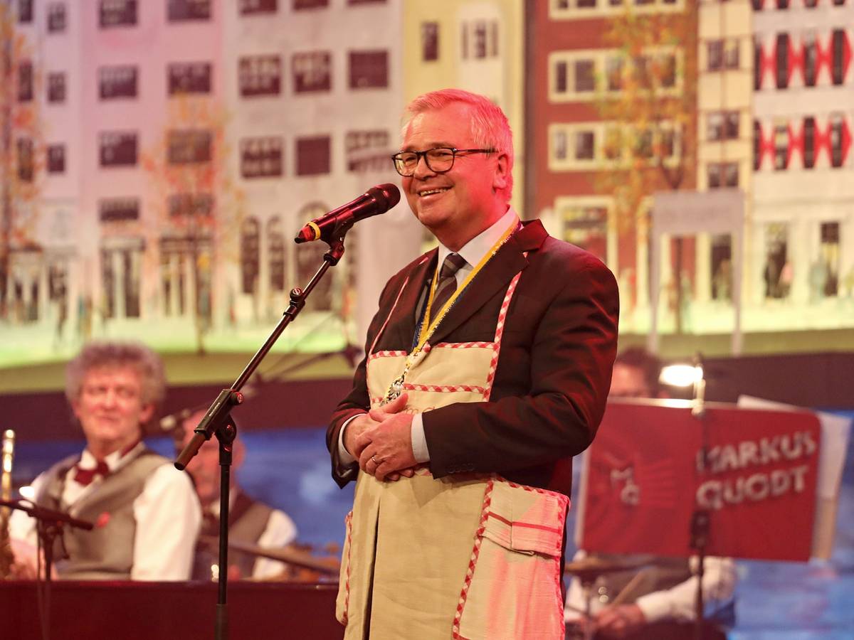 Jürgen Beckers am 4. Februar im Kölner Gürzenich.