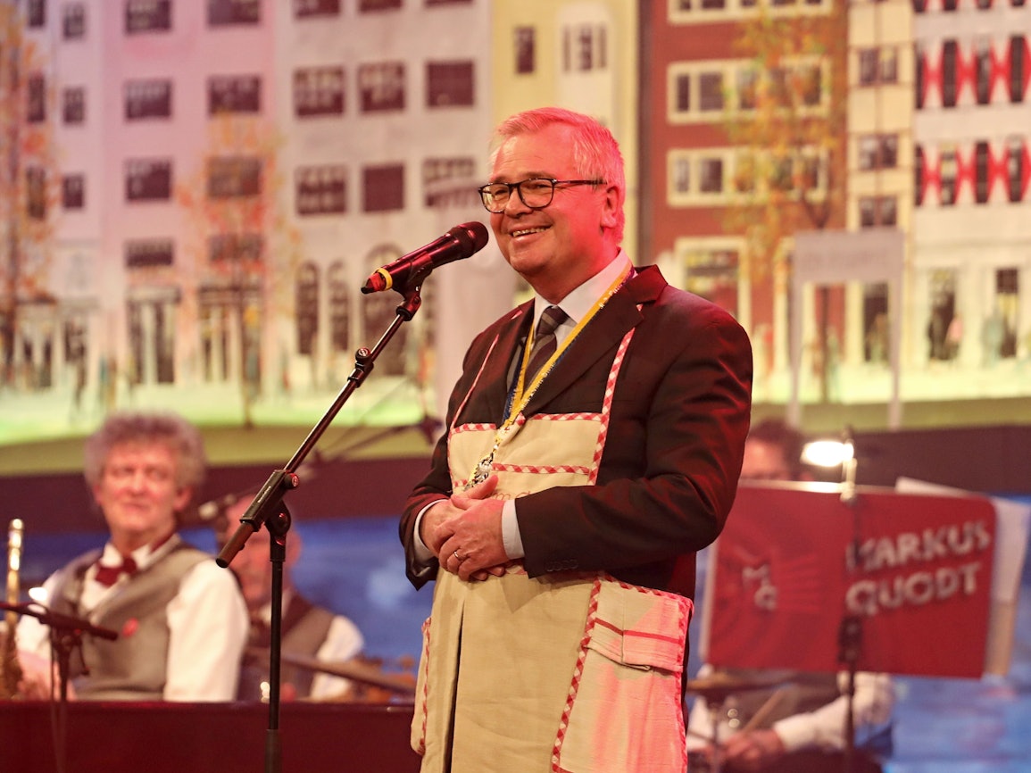 Jürgen Beckers am 4. Februar im Kölner Gürzenich.