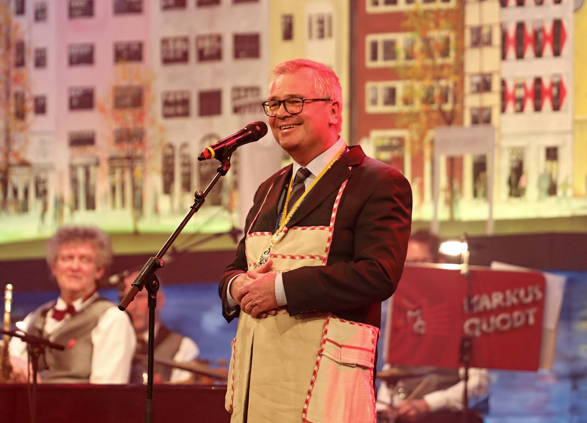 Jürgen Beckers am 4. Februar im Kölner Gürzenich.
