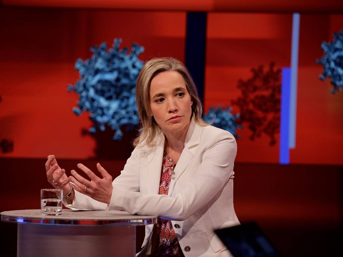 Kristina Schröder diskutiert am Montagabend (7. Februar 2022) bei „Hart aber fair“.