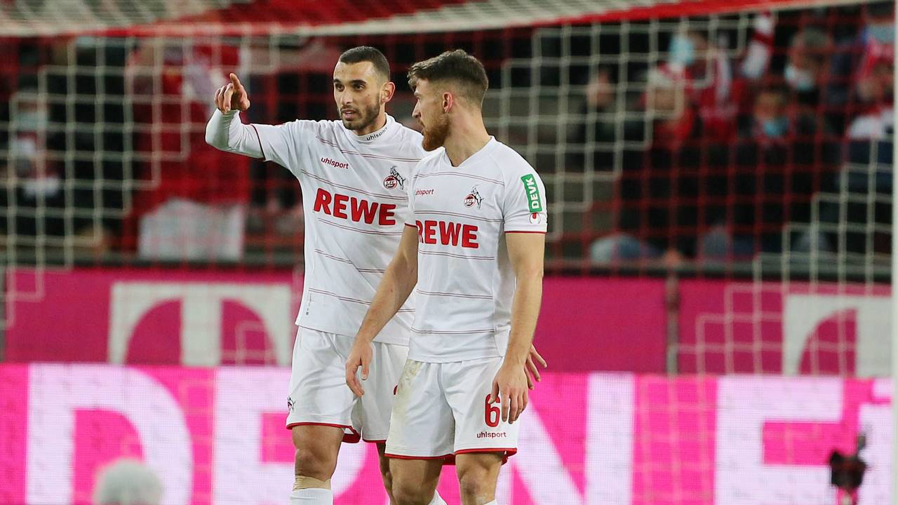 Salih Özcan und Ellyes Skhiri spielen für den 1. FC Köln gegen Borussia Mönchengladbach.