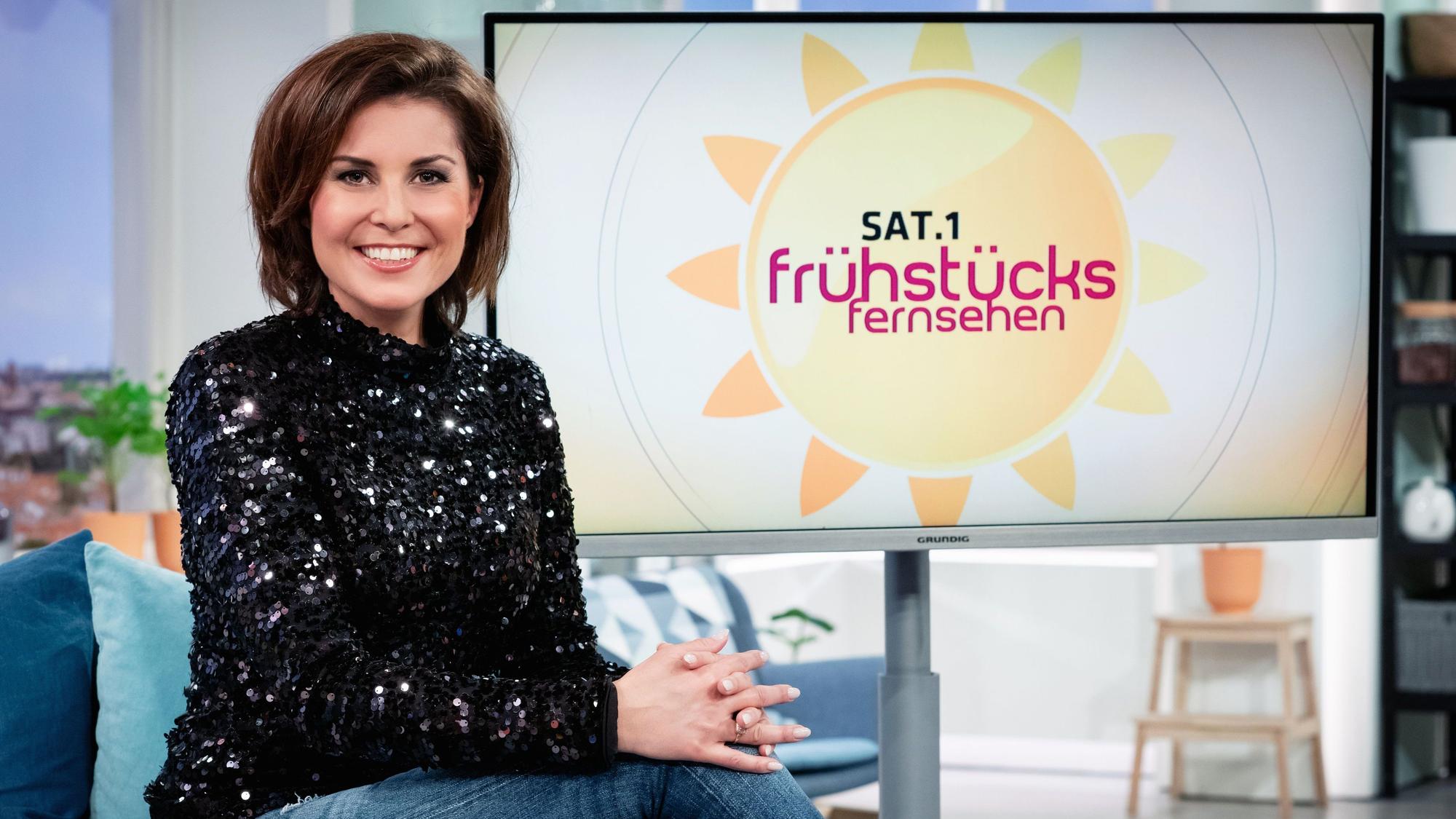 Vanessa Blumhagen
Nur in direktem Zusammenhang zum SAT.1-Frühstücksfernsehen verwenden.
Foto: Sat.1/Claudius Pflug