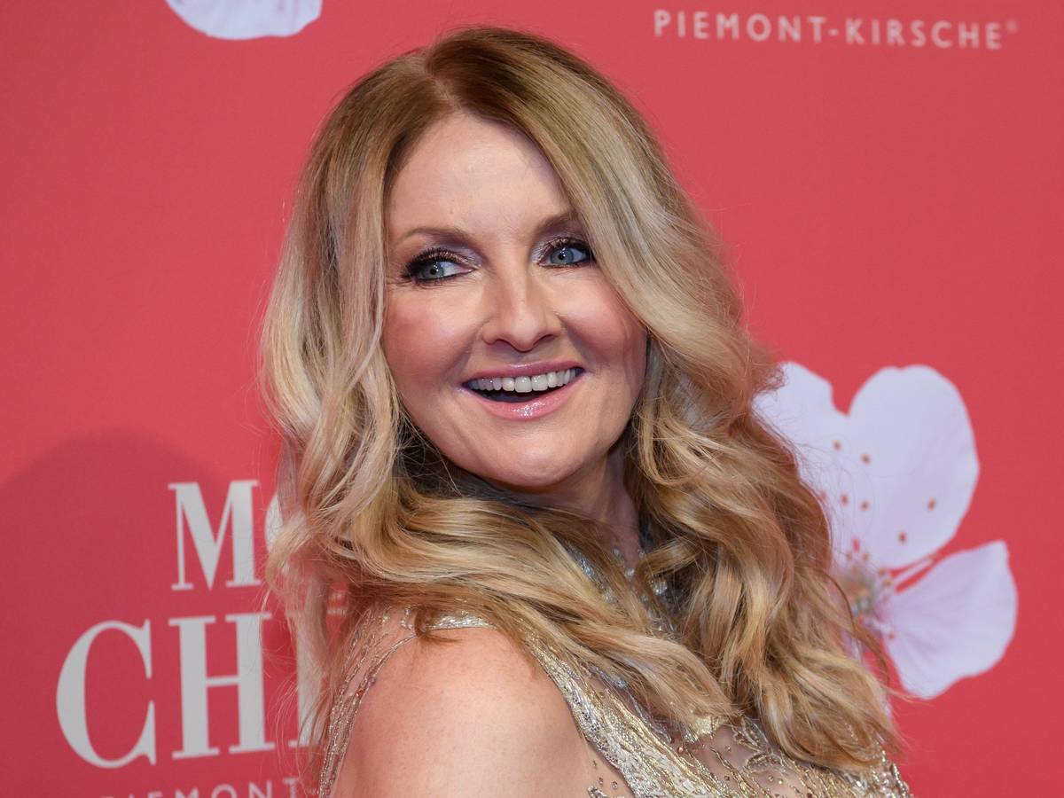 RTL-Moderatorin Frauke Ludowig, hier auf einem Foto vom 4. Dezember 2018 auf einer Gala in der alten, Bayrischen Staatsbank. Foto gedownloadet von der dpa am 08.02.2022 zur Berichterstattung.