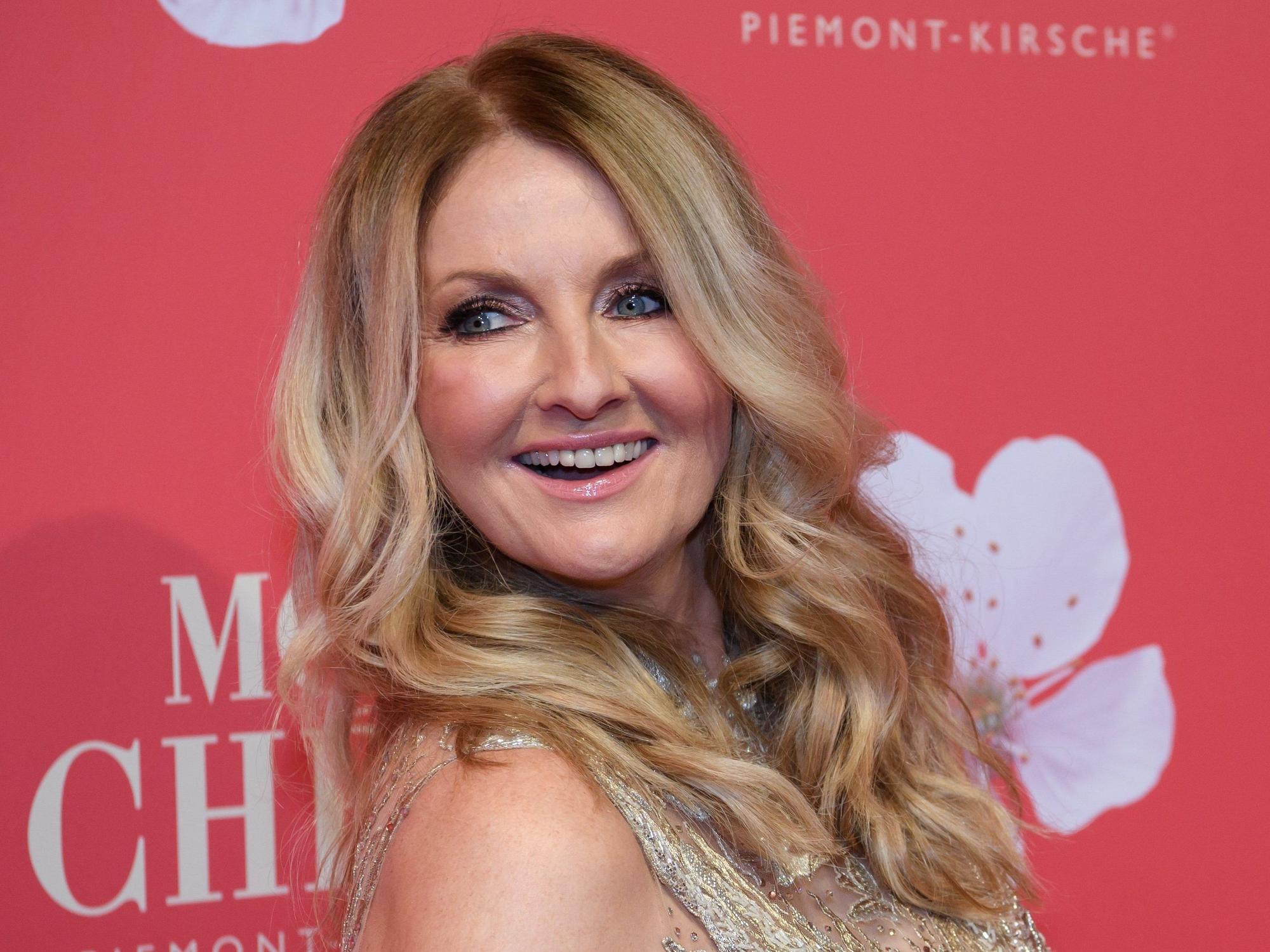RTL-Moderatorin Frauke Ludowig lacht