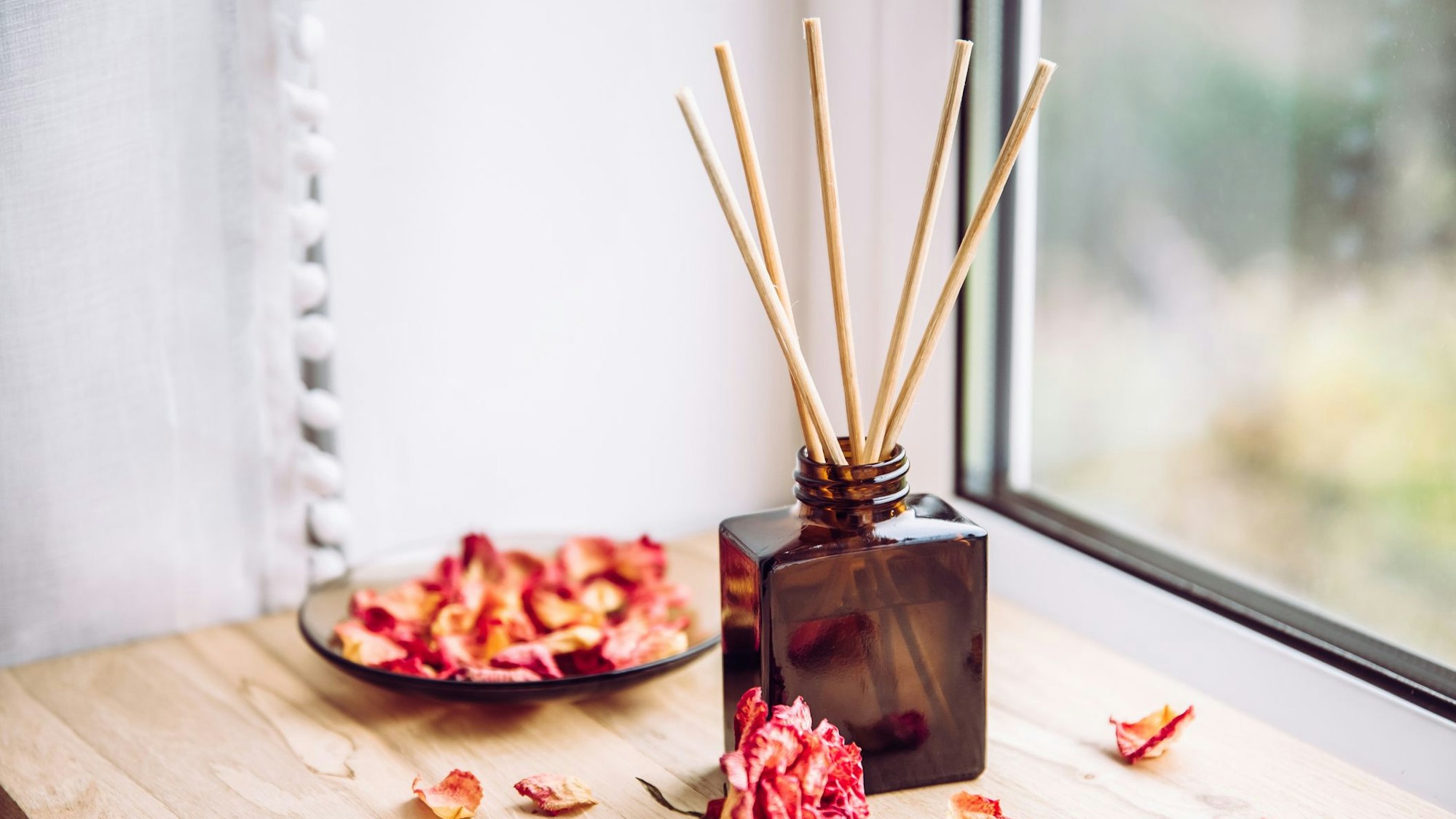 Ein Diffuser verteilt den Duft gleichmäßig im Raum.