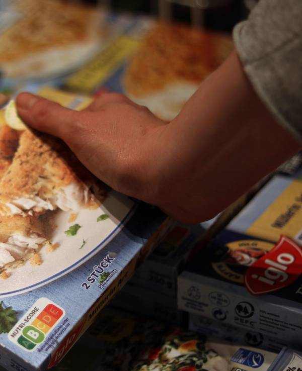 Das Foto zeigt ein Produkt des Fischstäbchen-Herstellers Iglo.