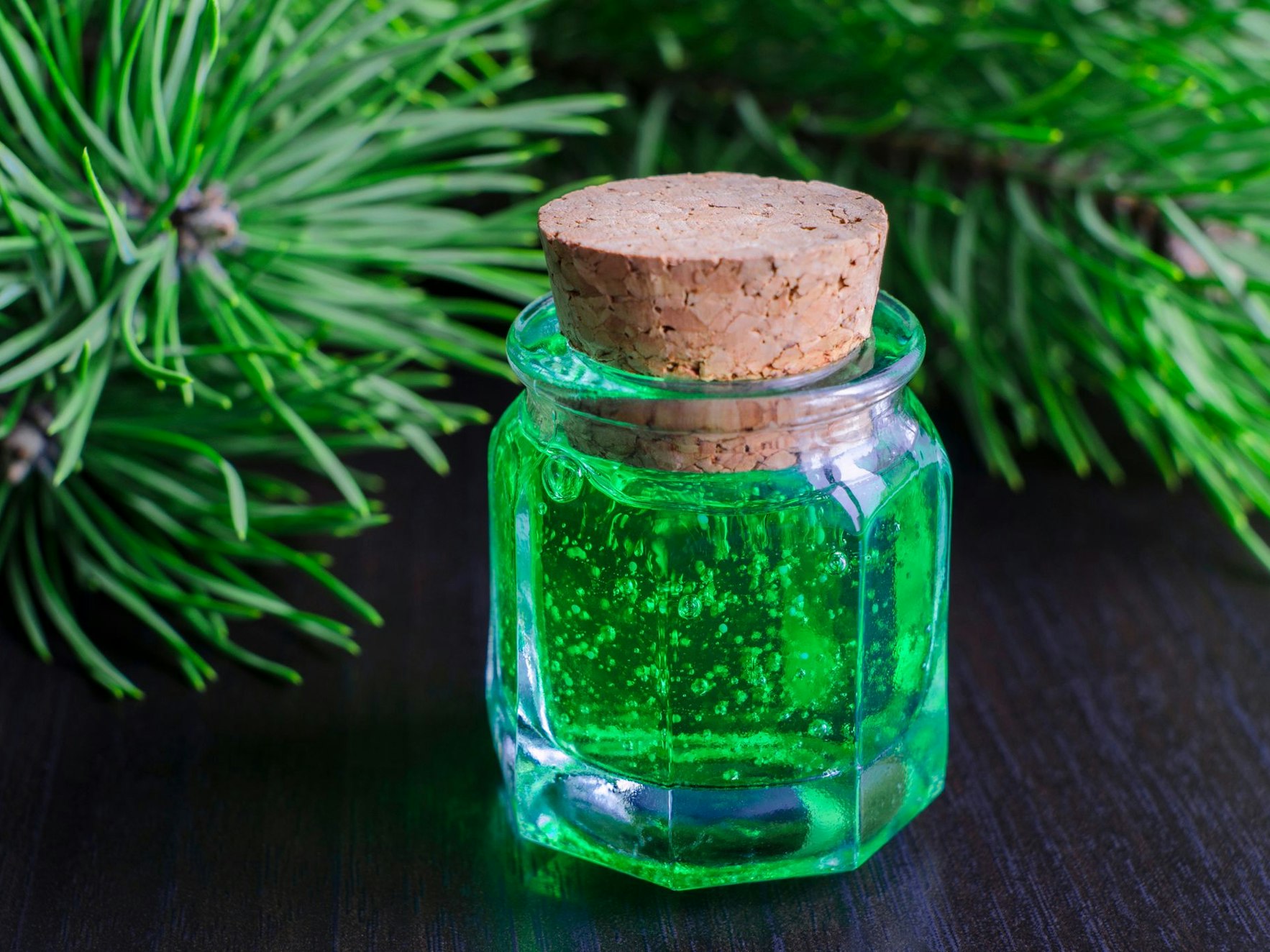 Mit Lebensmittelfarbe wird das Duftgel zum Hingucker.