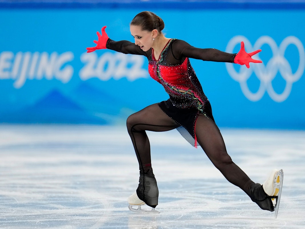 Eiskunstlauf-Talent Kamila Valieva.