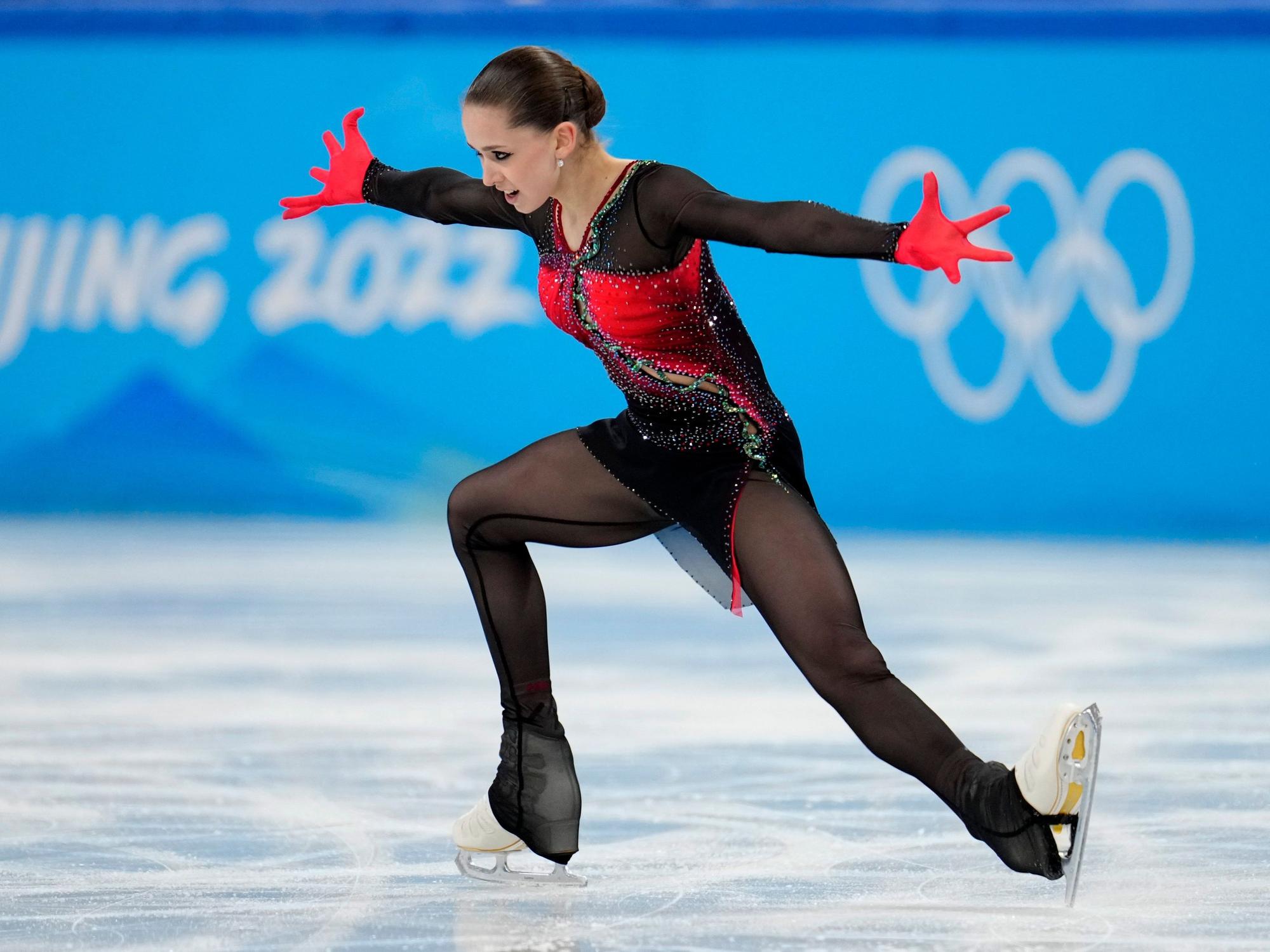 Eiskunstlauf-Talent Kamila Valieva.