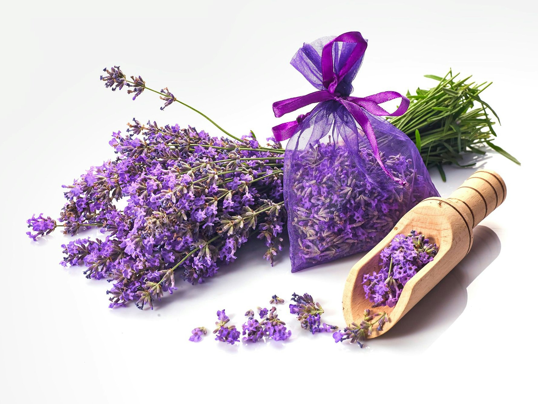 Duftsäckchen passen in die Handtasche oder in die Kommode.