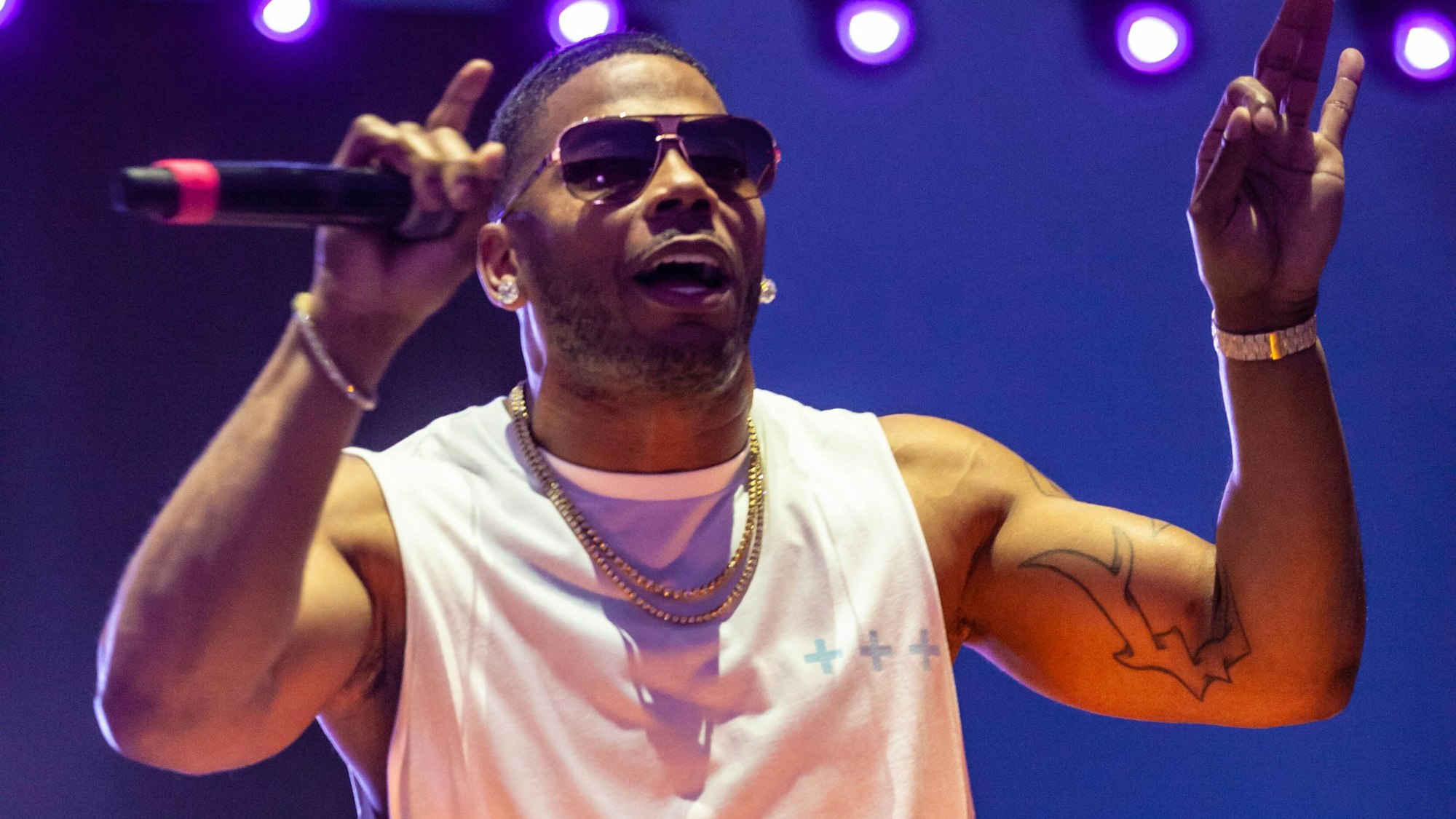 Der US-amerikanische Rapper Nelly auf einem Foto vom 25. September 2020.
