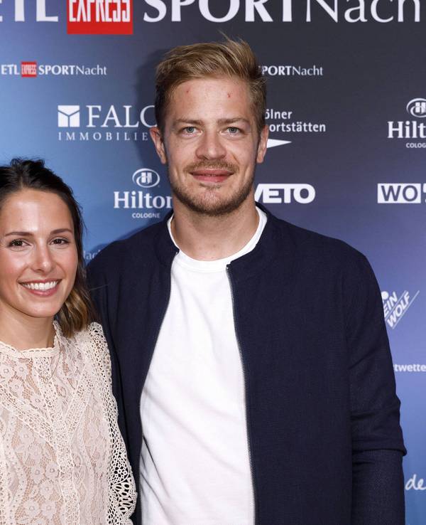 Moritz Müller und Ehefrau Nadja.