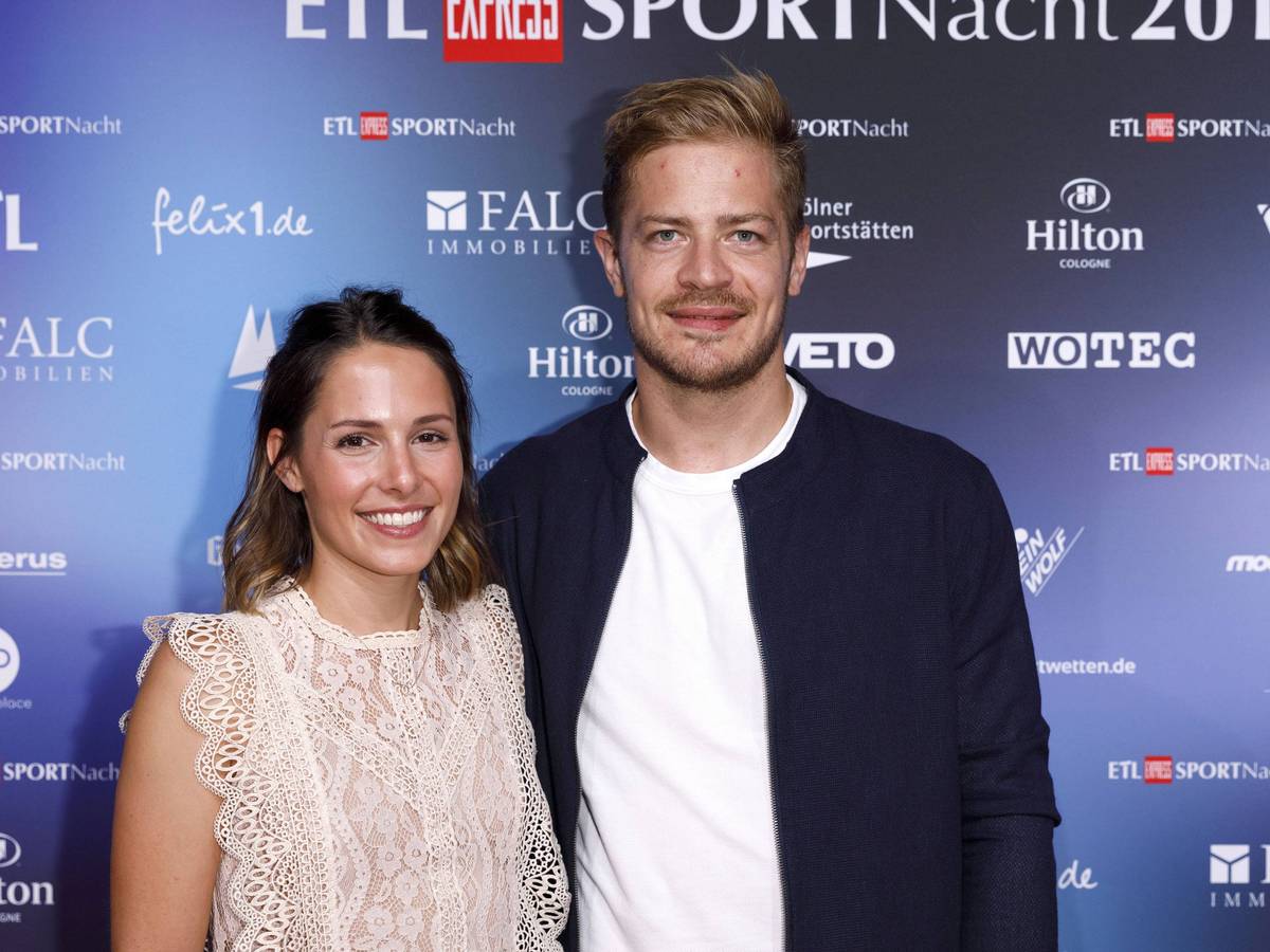 Moritz Müller und Ehefrau Nadja.