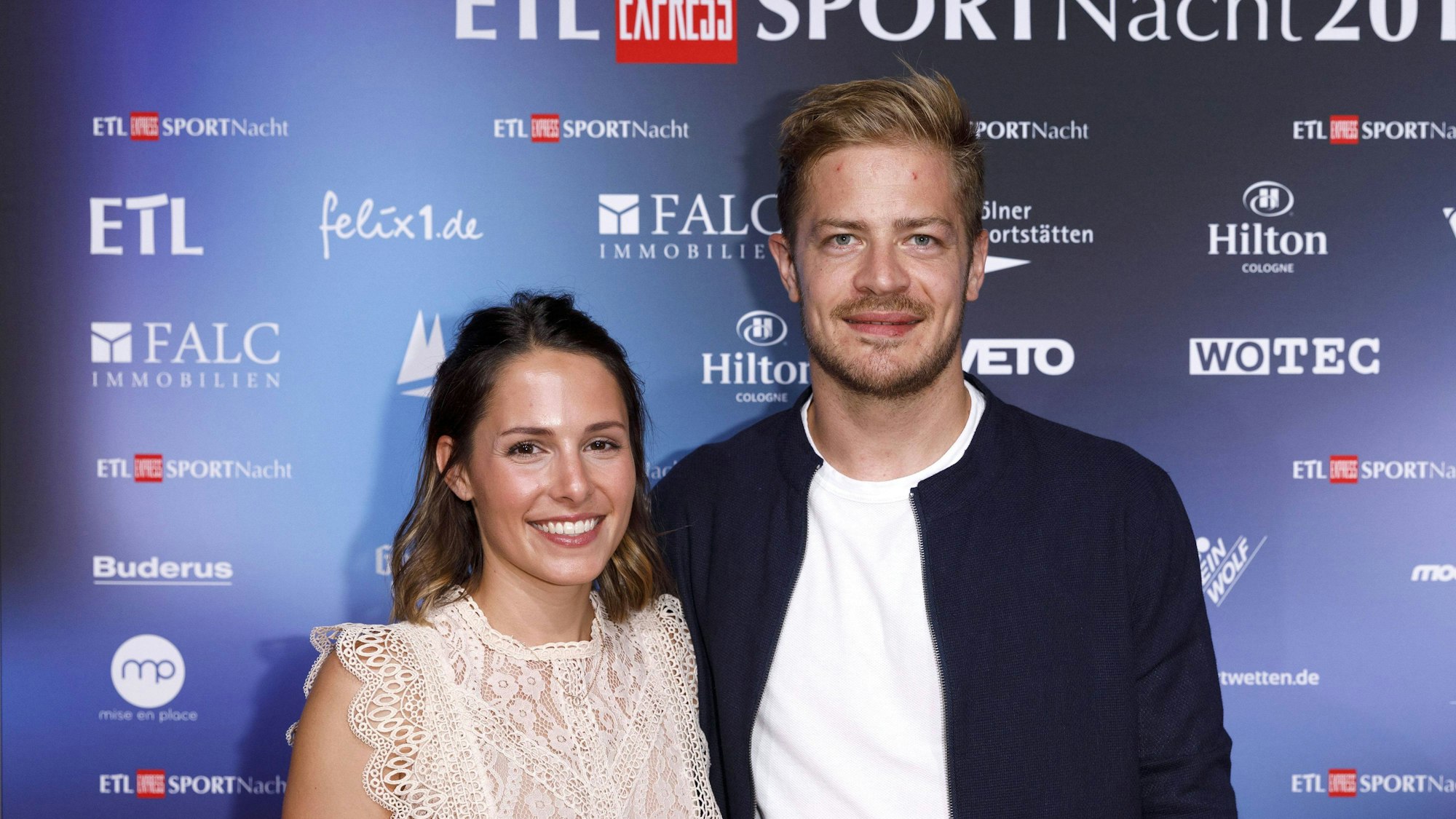 Moritz Müller und Ehefrau Nadja.