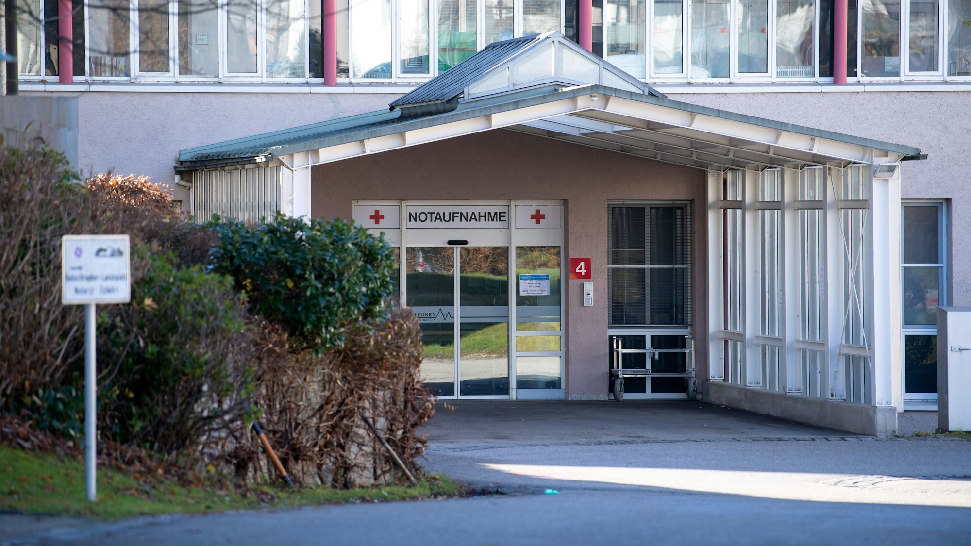 Der Hund wartet vor dem Krankenhaus (hier ein Symbolfoto) seit über einem Jahr auf seinem Besitzer.