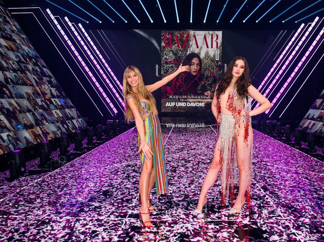 Alex Mariah Peter beim Finale von Germany’s Next Topmodel 2021.