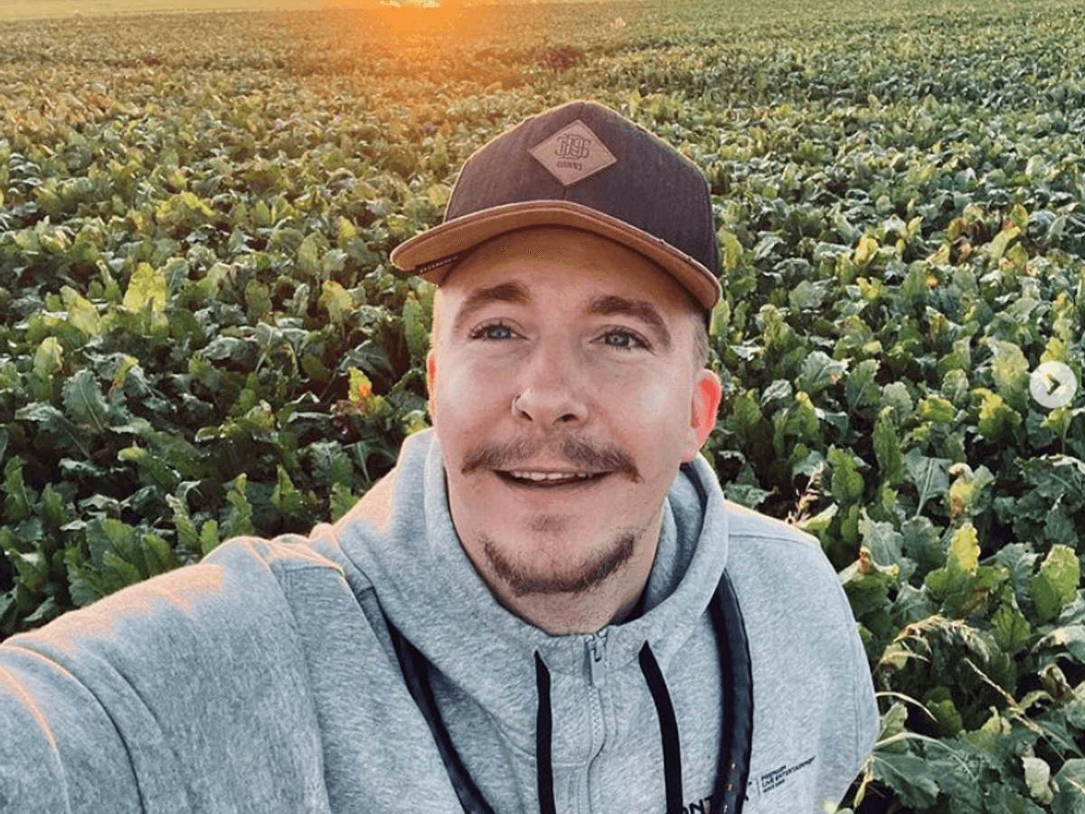 David Friedrich, hier auf einem Instagram-Selfie vom September 2021, kann immer auf seine Fans zählen.