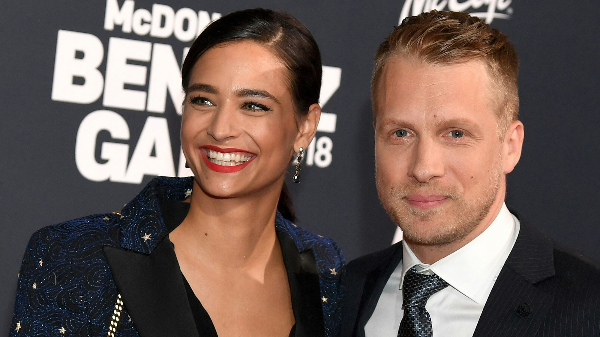 Amira Pocher und ihr Mann Oliver bei einer Benfiz-Gala 2018 in München.