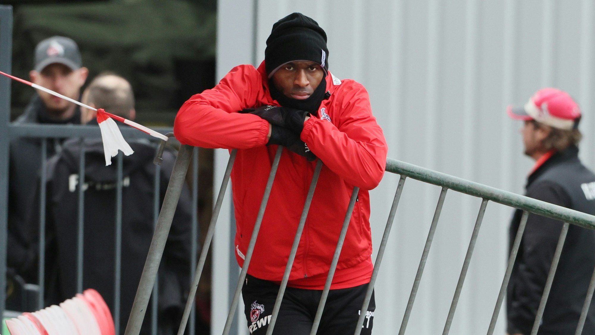 Anthony Modeste nach dem Training des 1. FC Köln