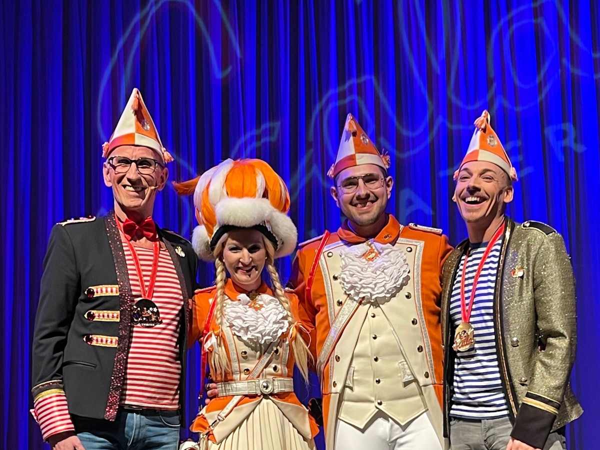 Christina „Stina“ Pohl wurde am Freitag (11. Februar 2022) im Kölner Scala-Theater als Tanz-Marie der Nippeser Bürgerwehr verabschiedet.