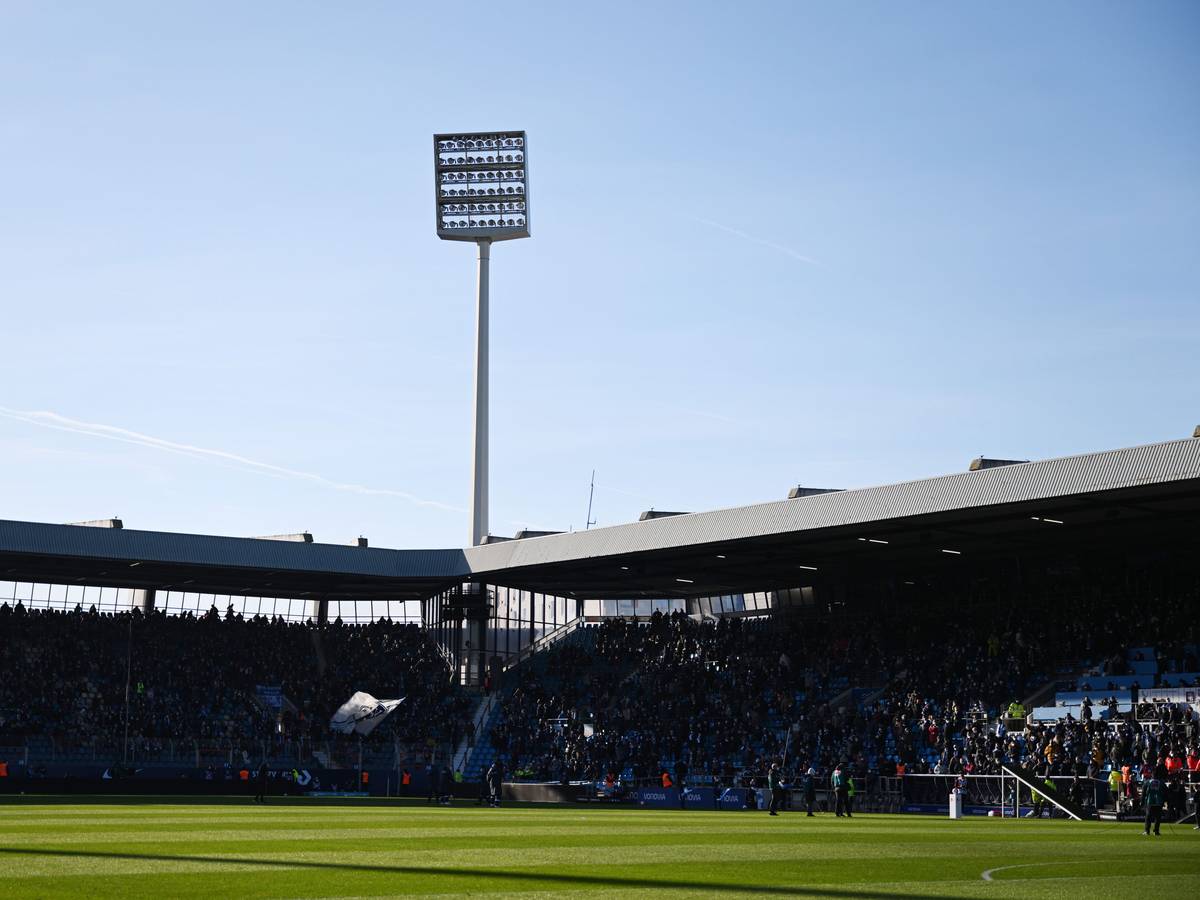 Das Ruhrstadion vor dem Heimspiel des VfL Bochum gegen Bayern München.