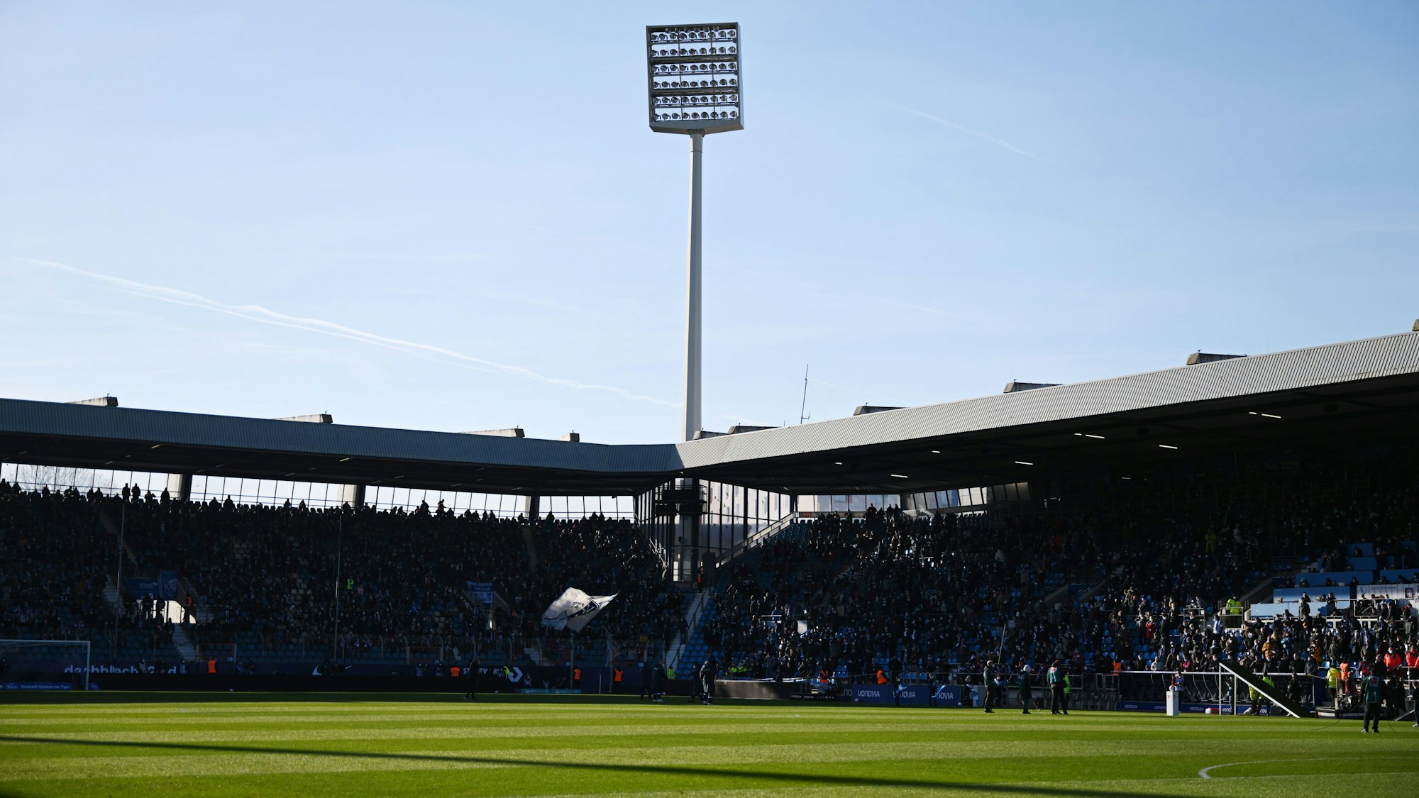 Das Ruhrstadion vor dem Heimspiel des VfL Bochum gegen Bayern München.