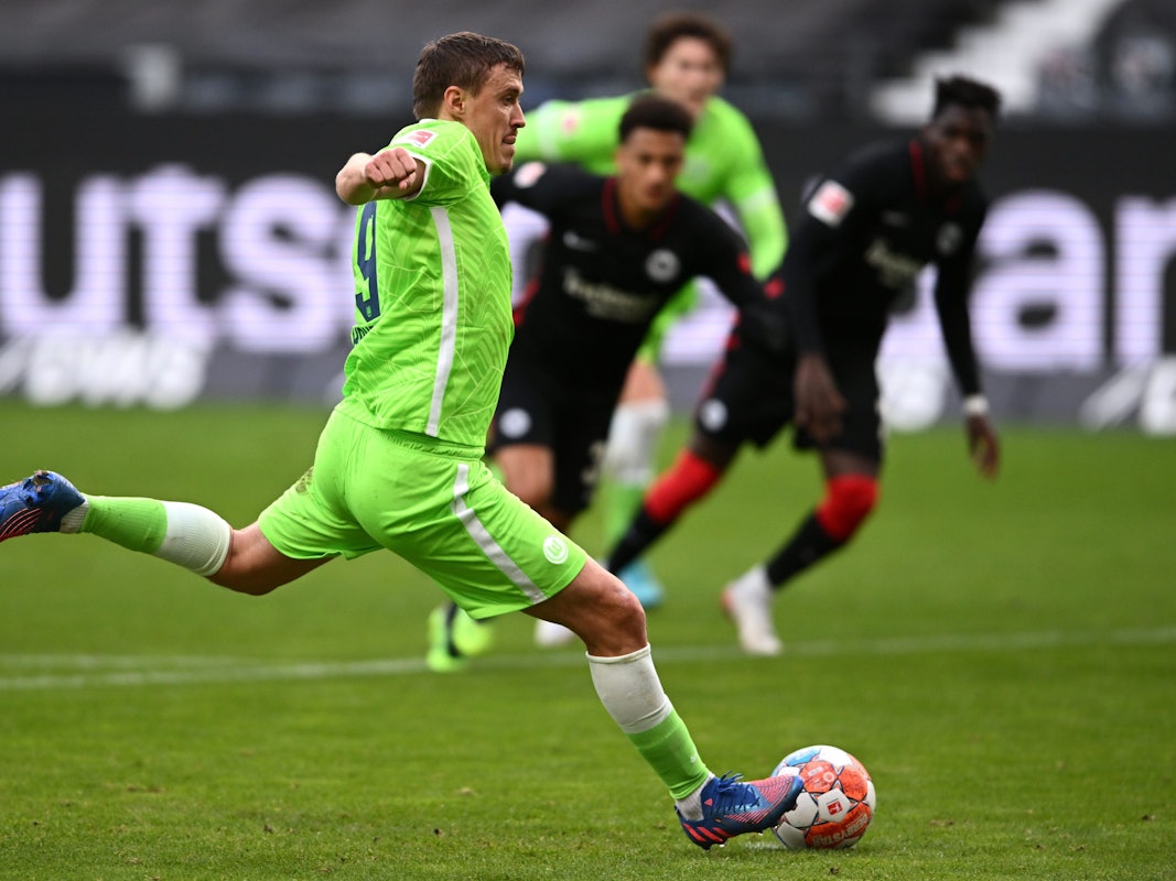 Max Kruse trifft am Samstag, 12. Februar 2022, gegen Eintracht Frankfurt zum Sieg.
