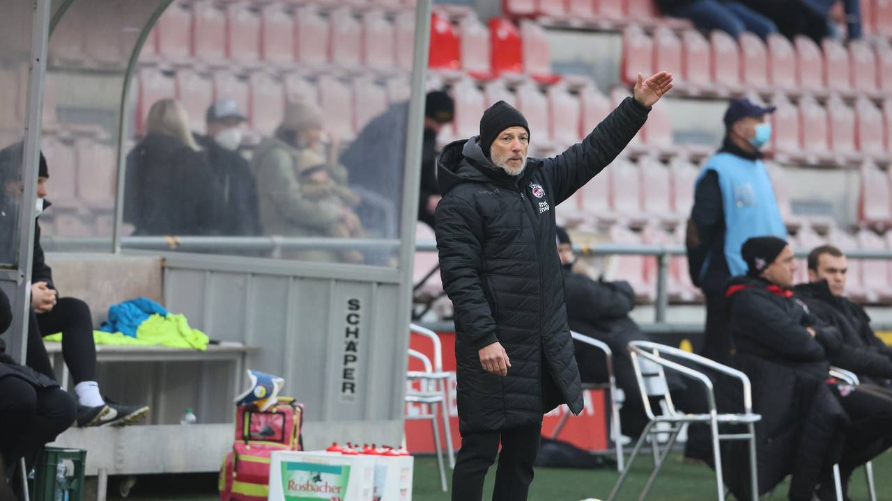 Mark Zimmermann im Spiel gegen Rot-Weiß Oberhausen