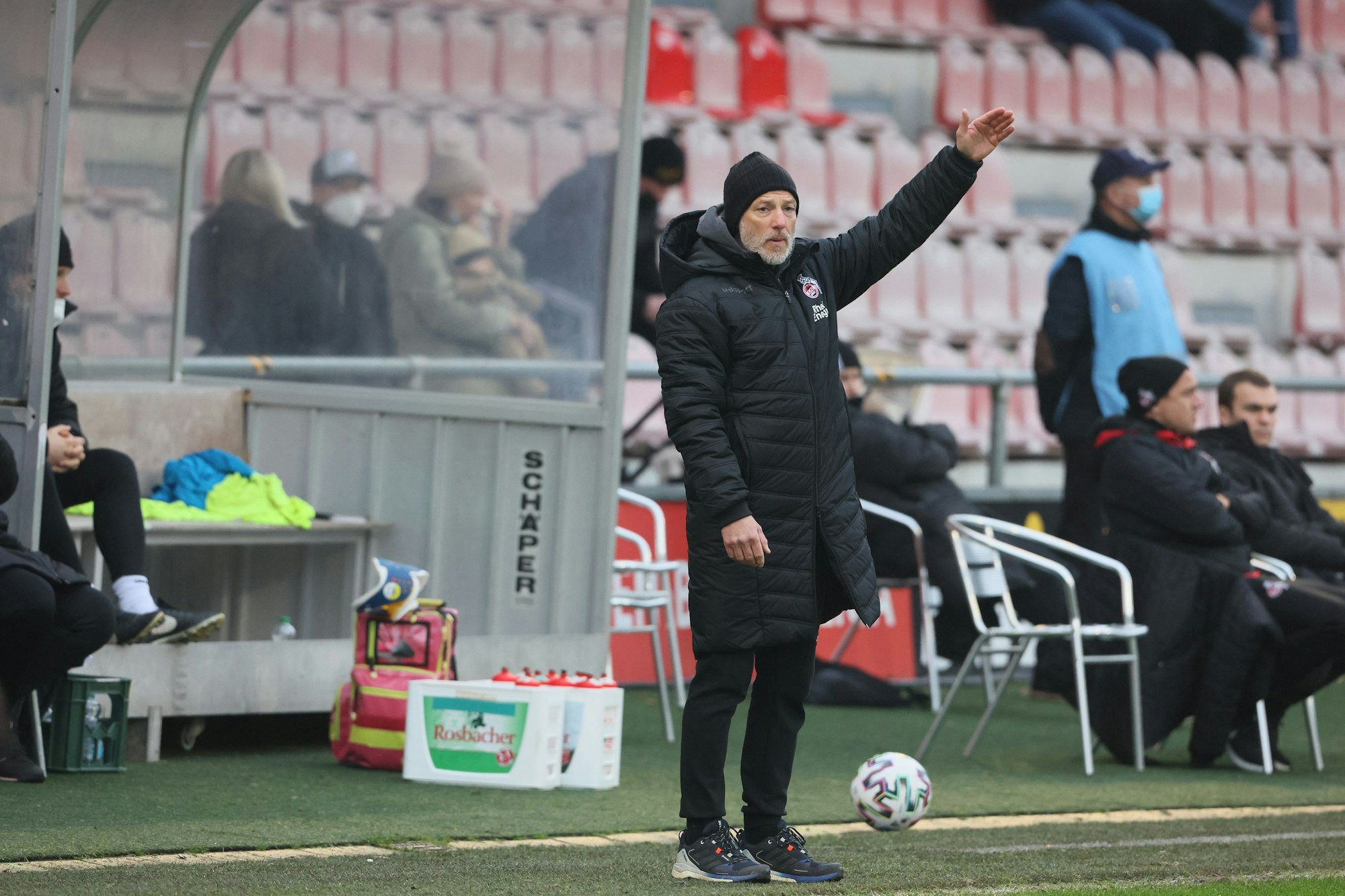 Mark Zimmermann im Spiel gegen Rot-Weiß Oberhausen
