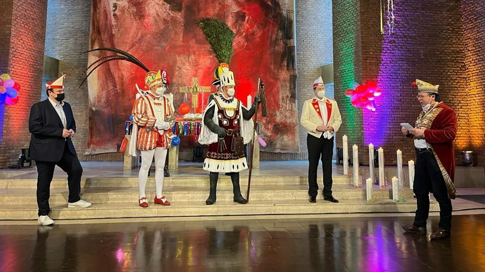 Hendrik Biergans, Zweigestirn und Hans Mörtter in der Lutherkirche.
