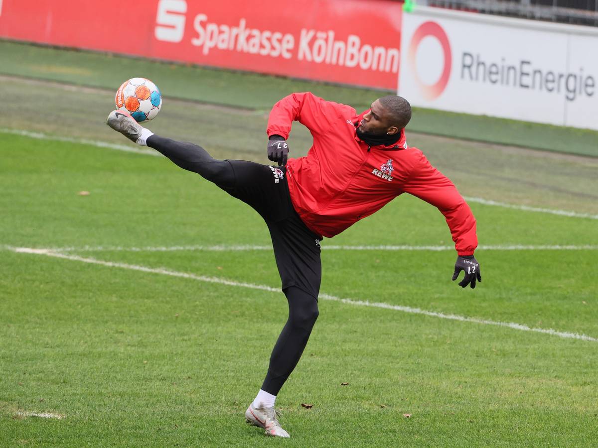 Anthony Modeste trainiert beim 1. FC Köln.