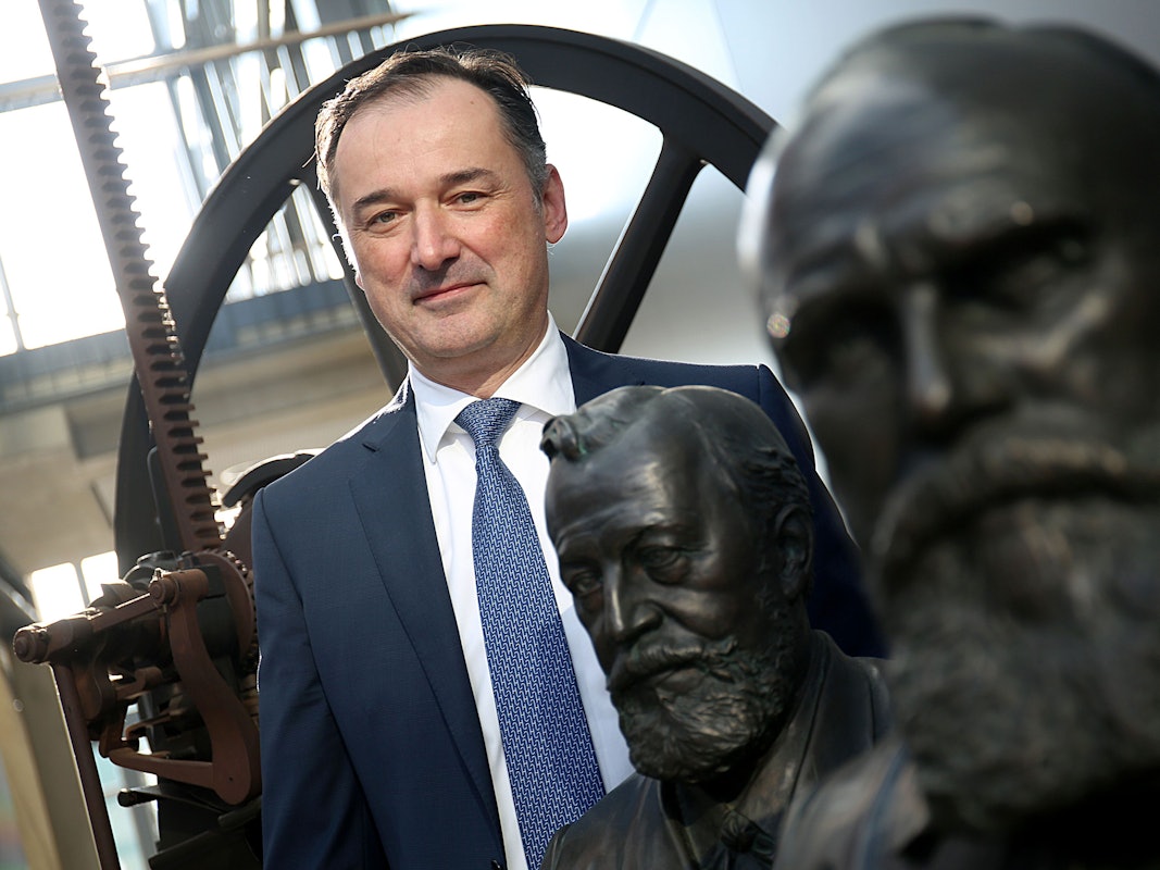 Köln: Frank Hiller in der Firmenzentrale der Deutz AG.