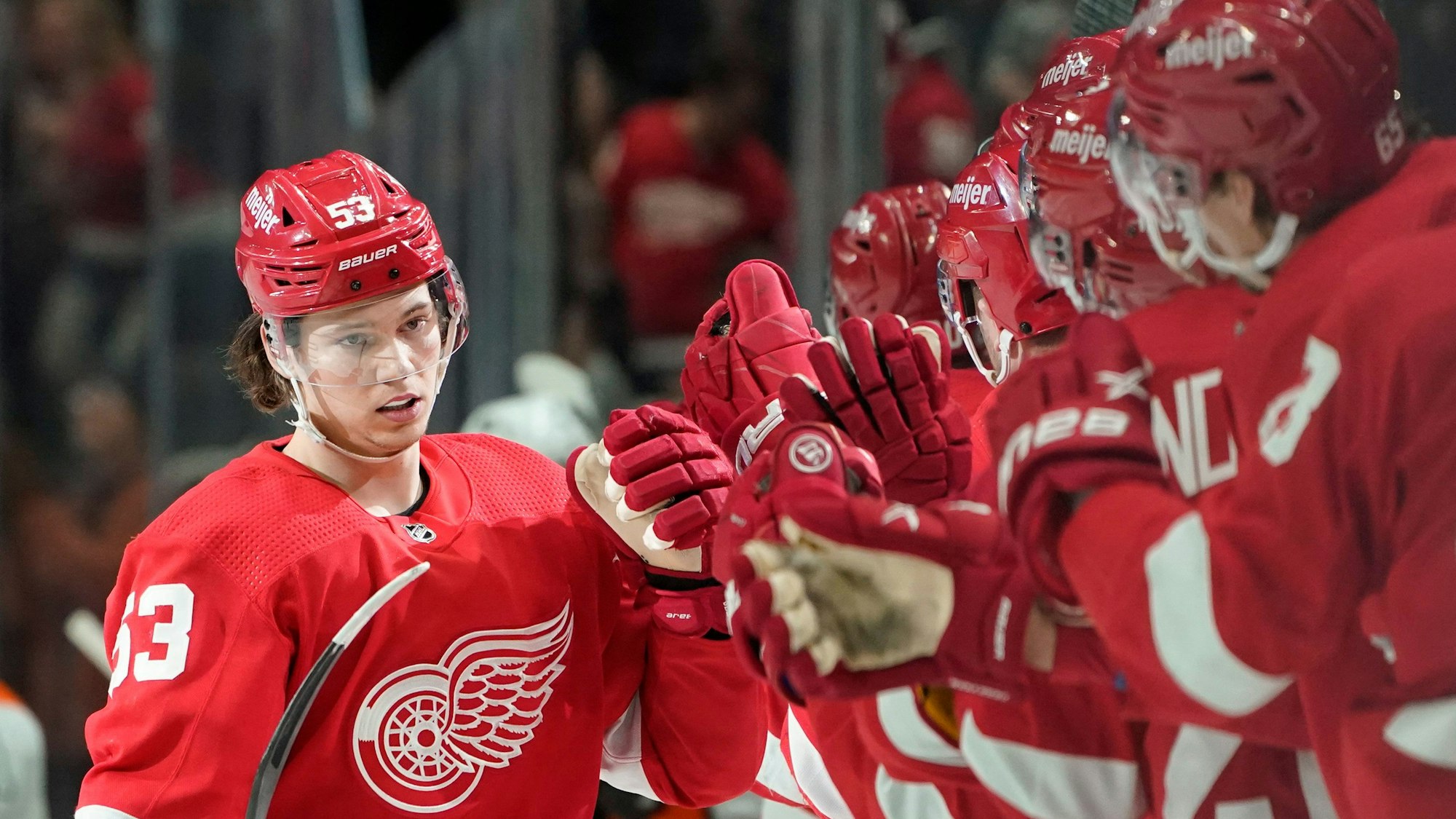 Eishockey-Profi Moritz Seider.