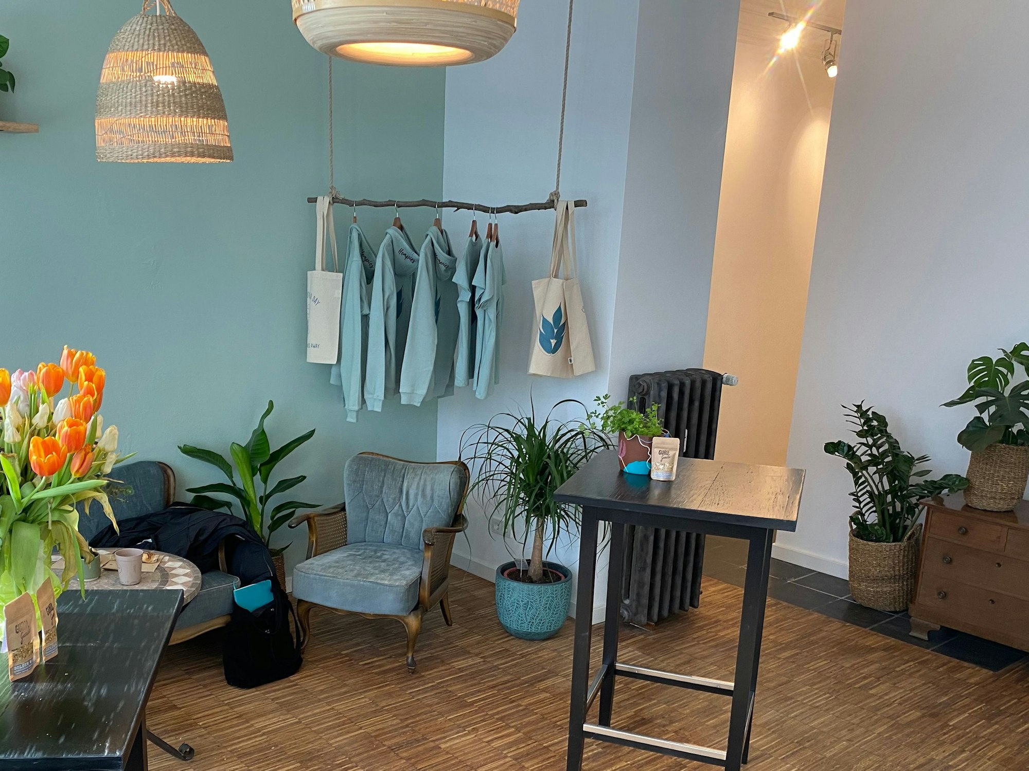 Ladenlokal von „Hempies“.