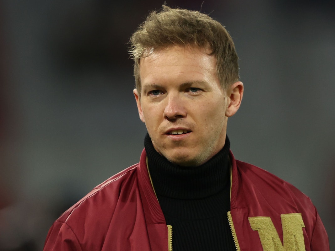 Julian Nagelsmann beim Spiel gegen RB Leipzig