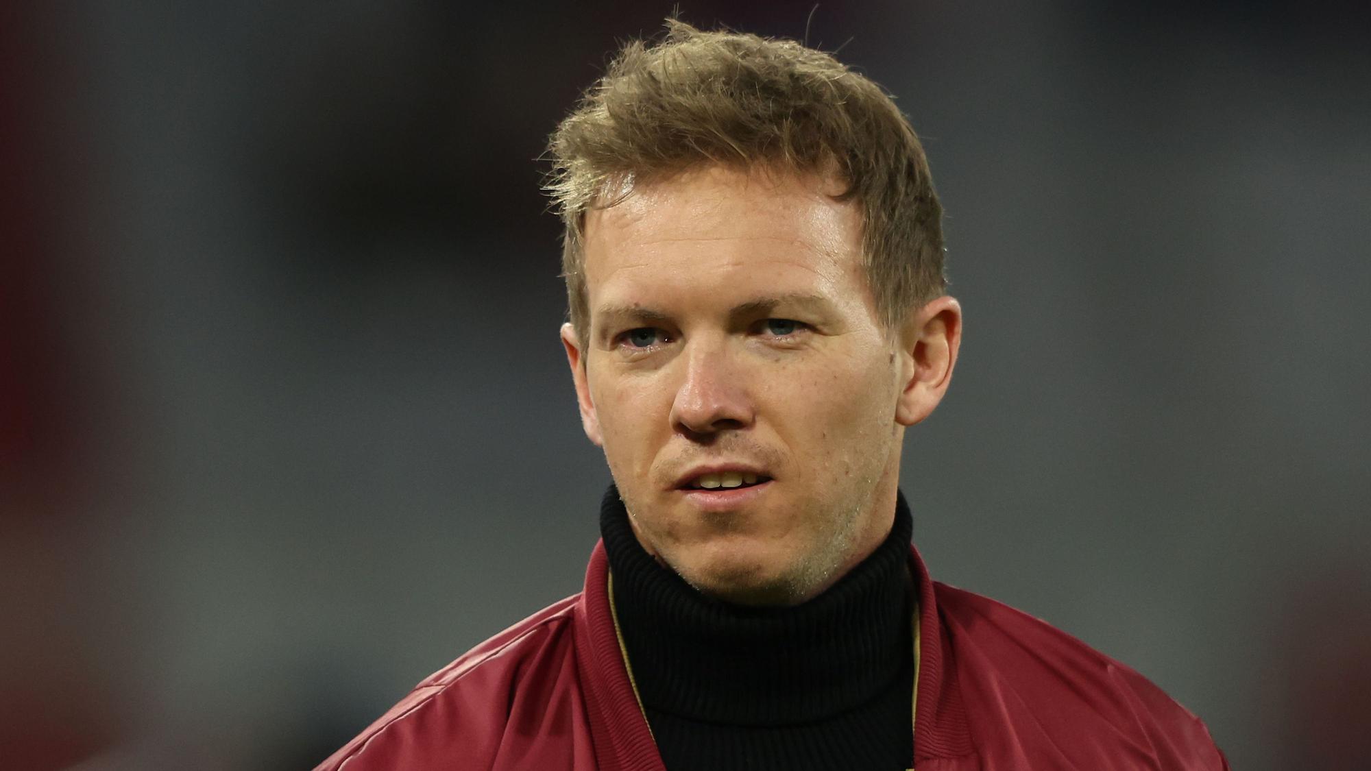Julian Nagelsmann beim Spiel gegen RB Leipzig