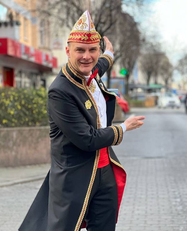 Zochleiter Holger Kirsch auf der Deutzer Freiheit