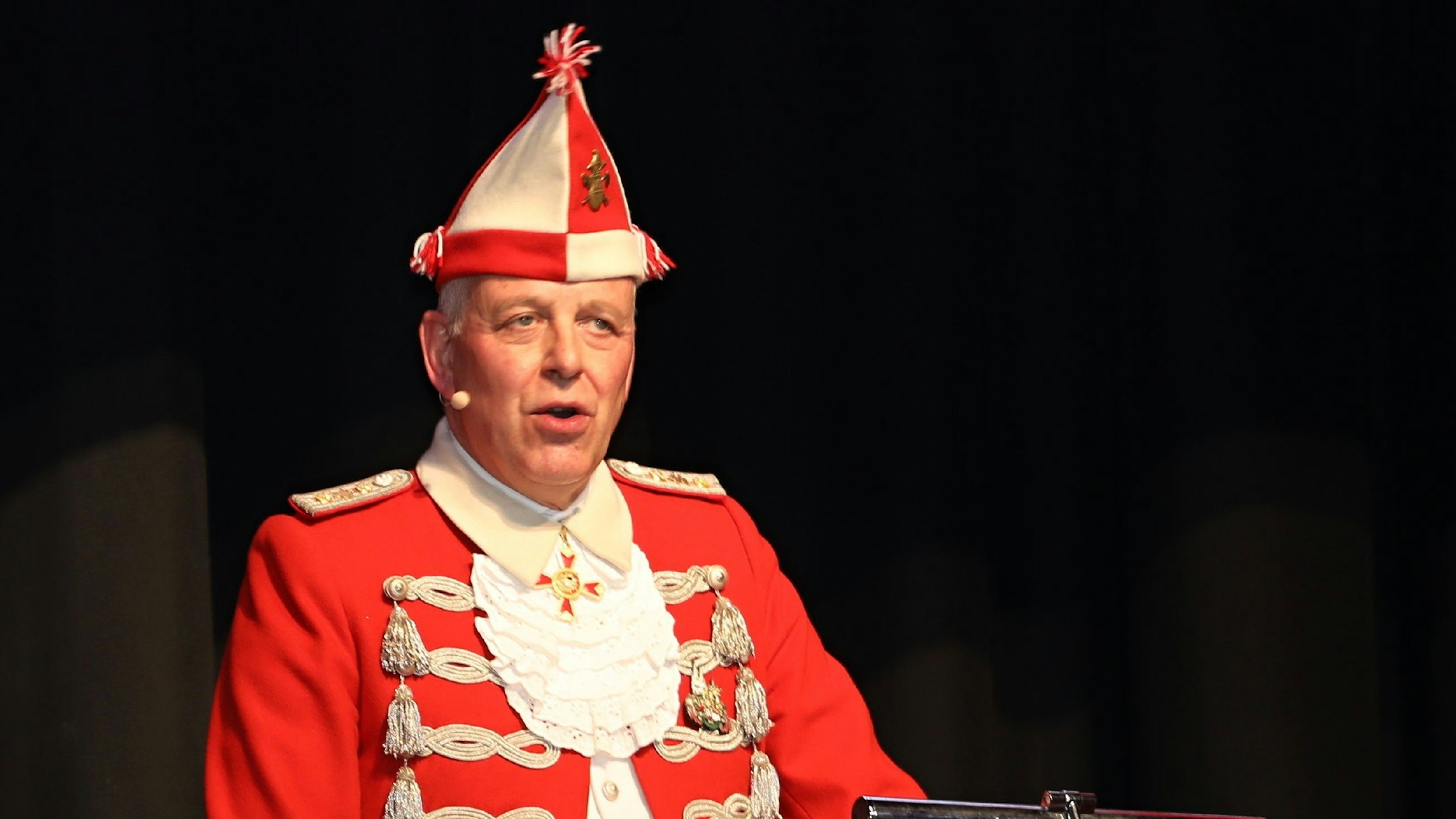 Michael Ströter ersetzte Heinz-Günther Hunold bei den Roten Funken.