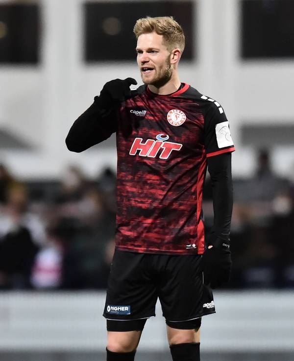 Sascha Marquet beim Spiel gegen den Wuppertal SV