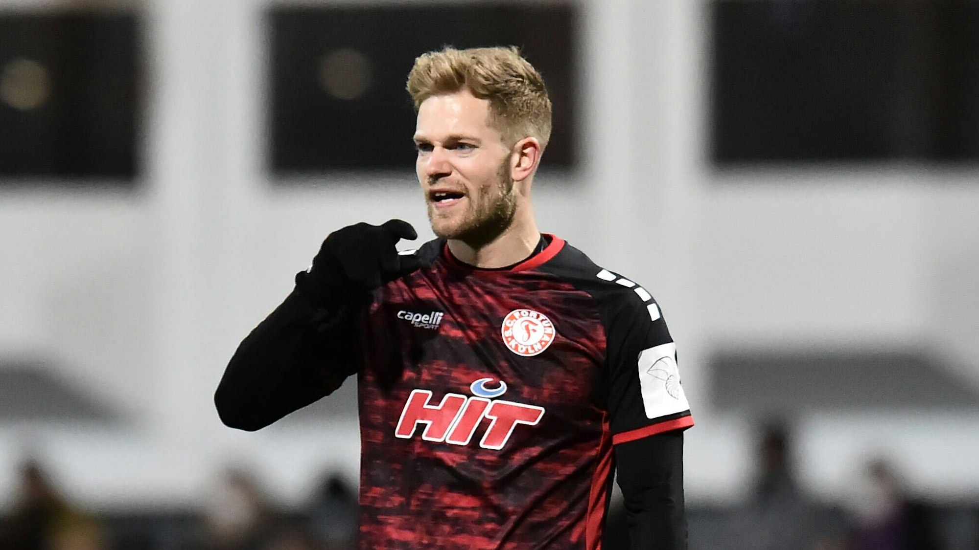 Sascha Marquet beim Spiel gegen den Wuppertal SV