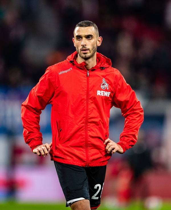 Ellyes Skhiri vor dem Spiel bei RB Leipzig