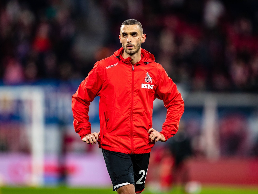 Ellyes Skhiri vor dem Spiel bei RB Leipzig
